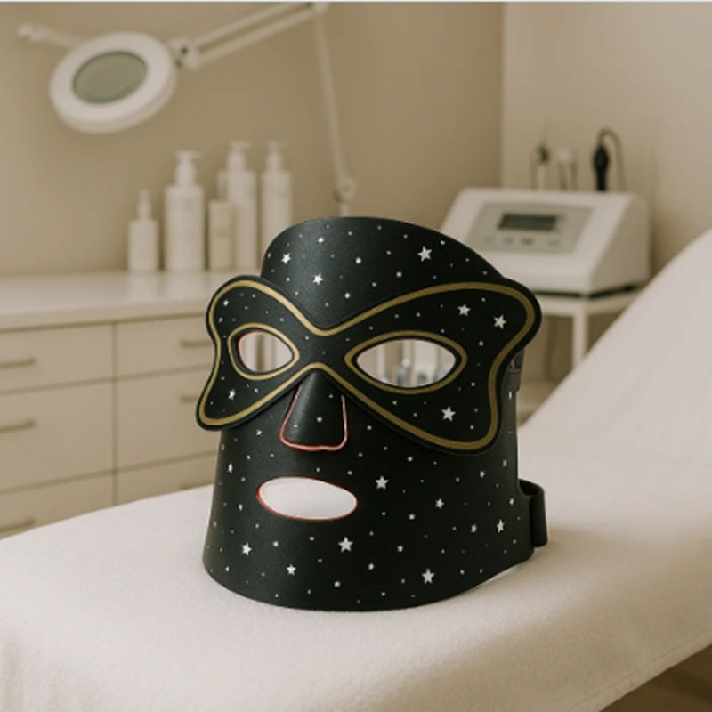 Maschera facciale a led Light Facial terapia di luce rossa indossabile